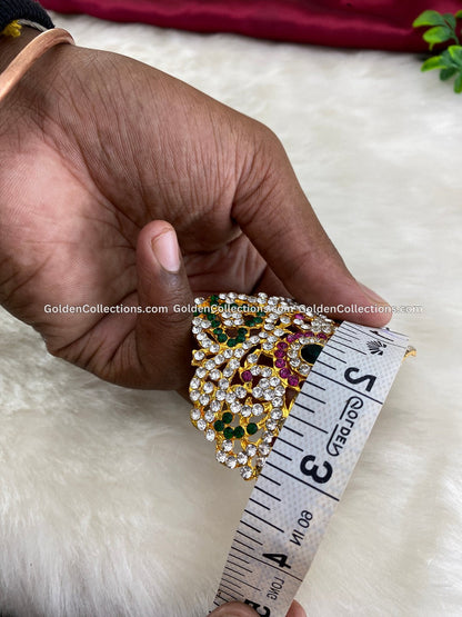 GoldenCollections Hindu Deity Jewelry Crown Kireedam - DGC-0167 3