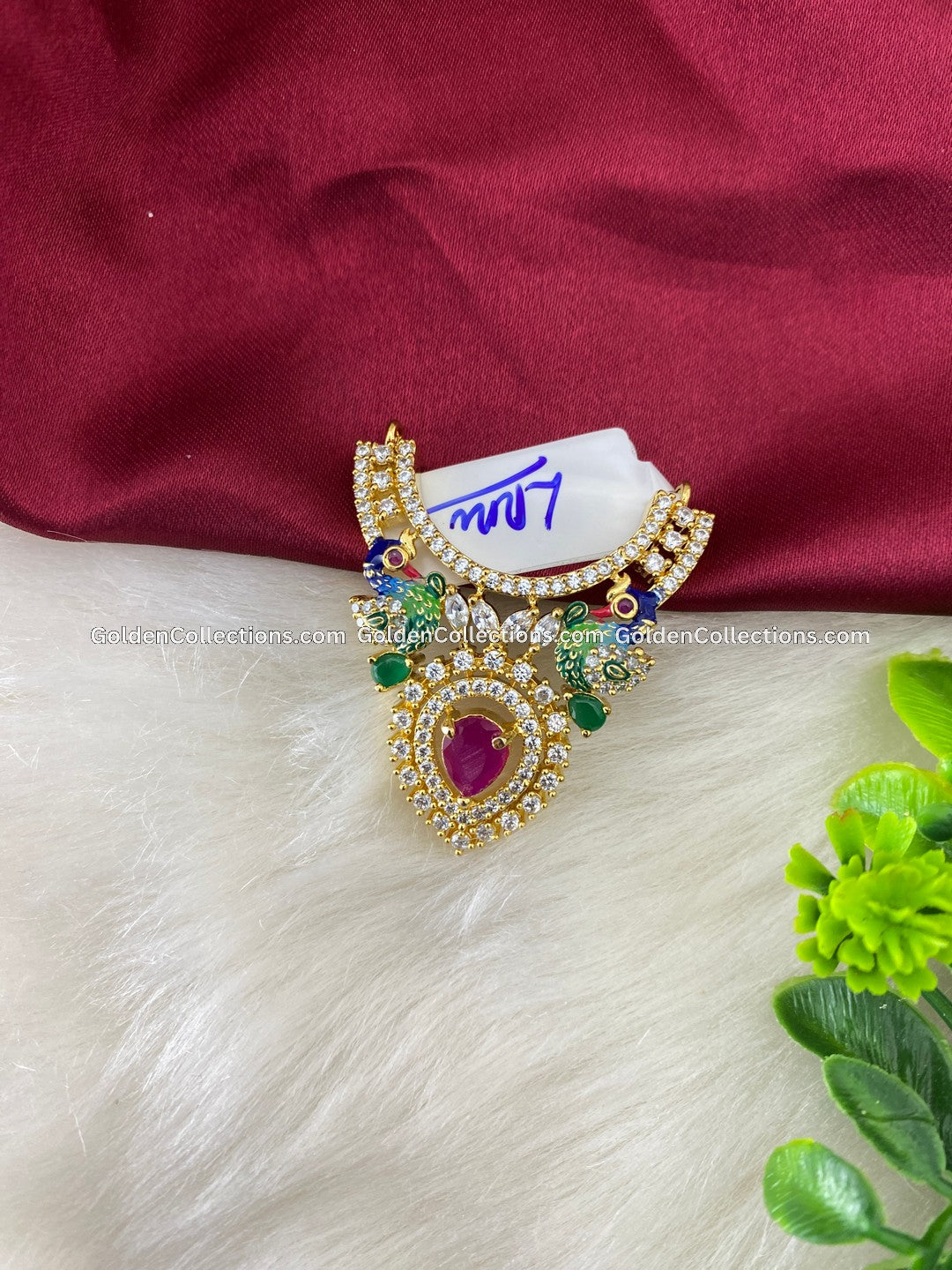 Graceful Goddess Lakshmi Short Necklace - Limited Stock DSN-151