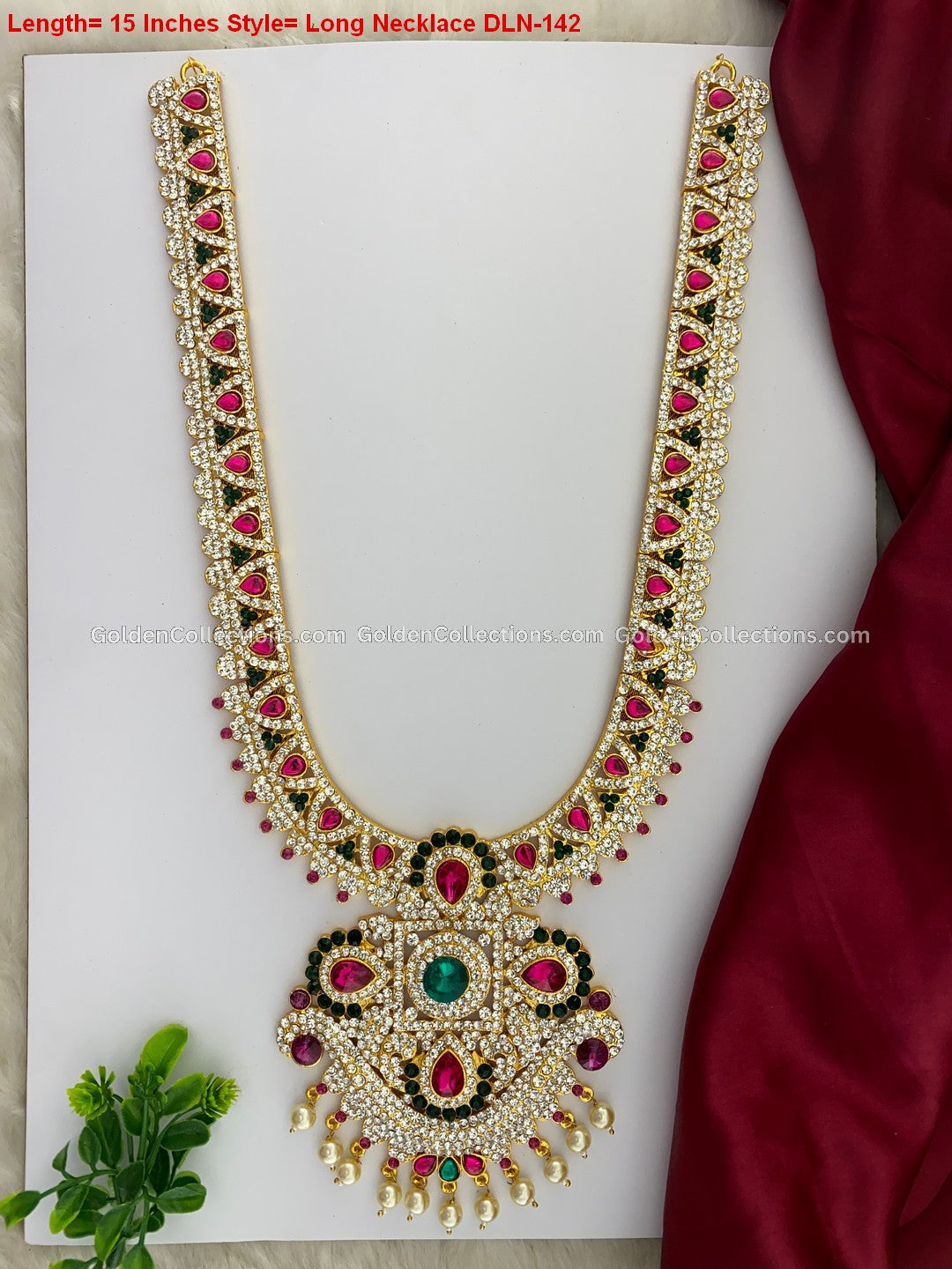 Hindu God Jewellery in Gold - GoldenCollections DLN-142