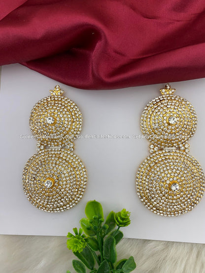 Hindu Goddess Earrings - Sacred Adornments - DGE-142