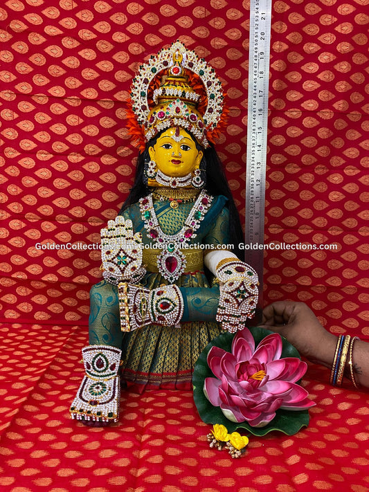 Home Varalakshmi Pooja Decorated Doll - For Divine Atmosphere - VVD-019 2