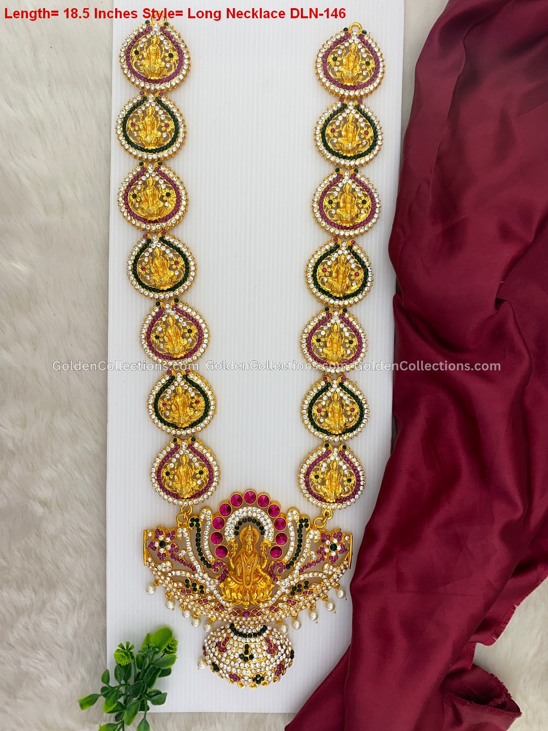 Indian God Jewellery - Ammavaru Long Haram DLN-146