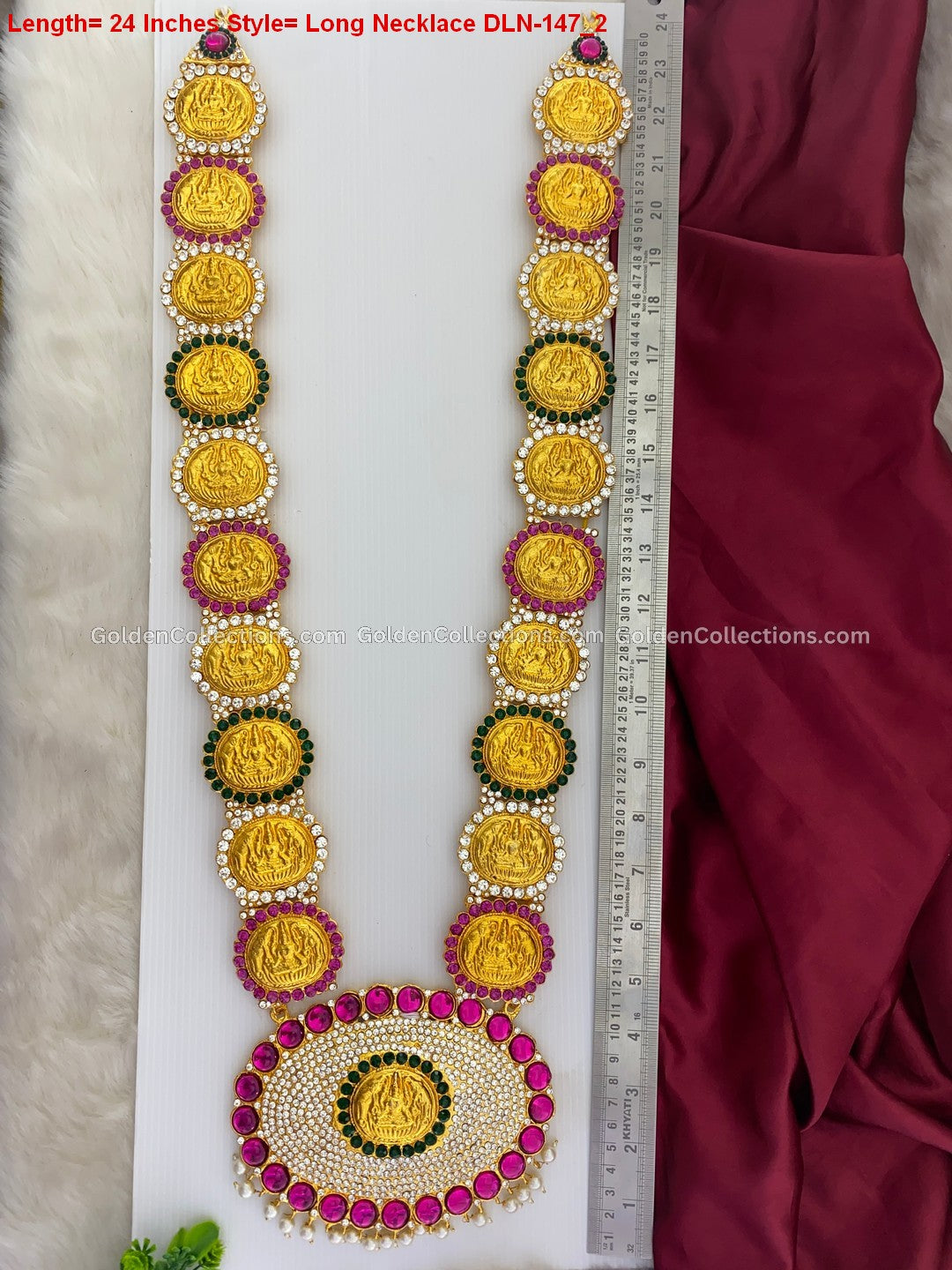 Intricate Divine Lakshmi Jewellery - DLN-147 2