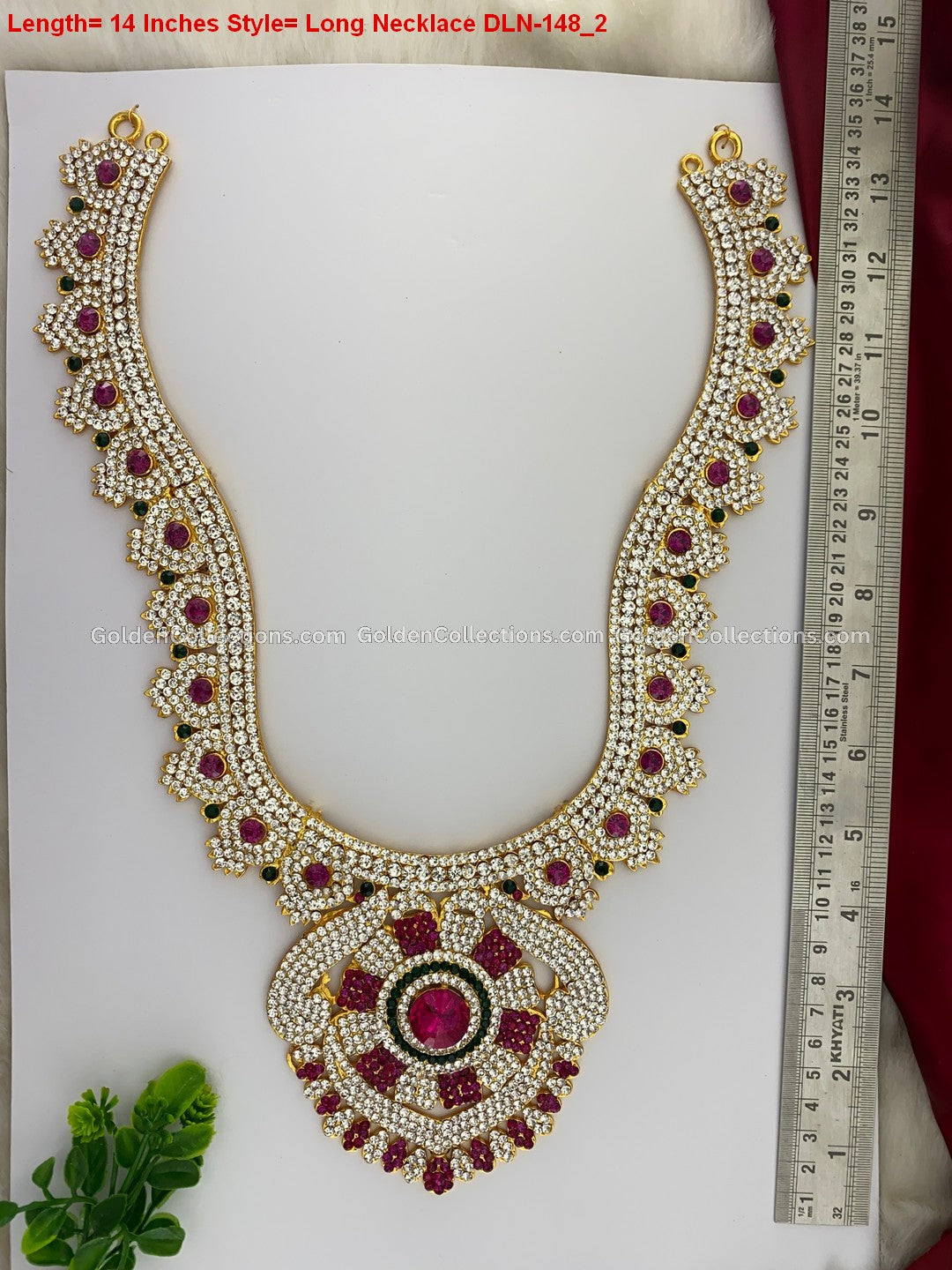 Jhumka Long Harams: Adornments with Elegant Earrings DLN-148 2