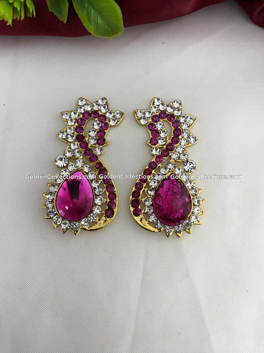 Karna Pathakkam Ear Jewels - GoldenCollections DGE-078