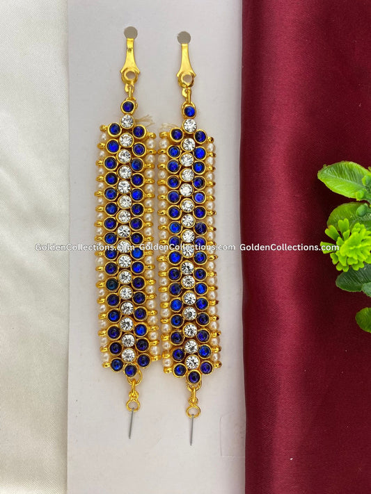 Kempu Stones Mattal for Bharatanatyam - South Indian Jewelry BDM-002