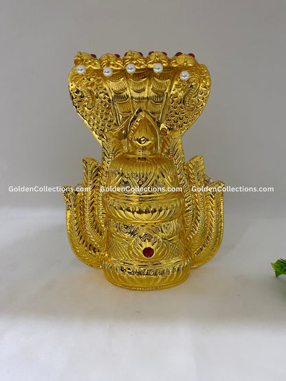 Kireedam Crown Amman Jewellery Set - GoldenCollections DGC-023