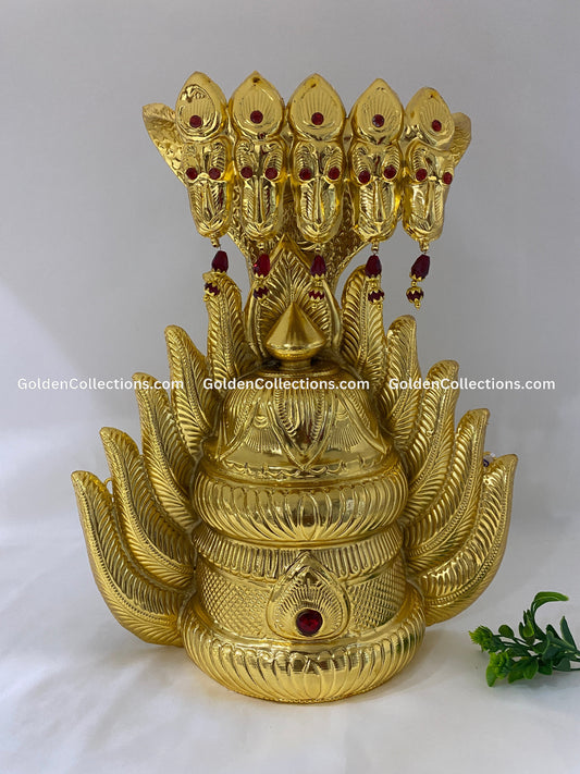 Kireedam Crown - Divine Jewellery - GoldenCollections DGC-020