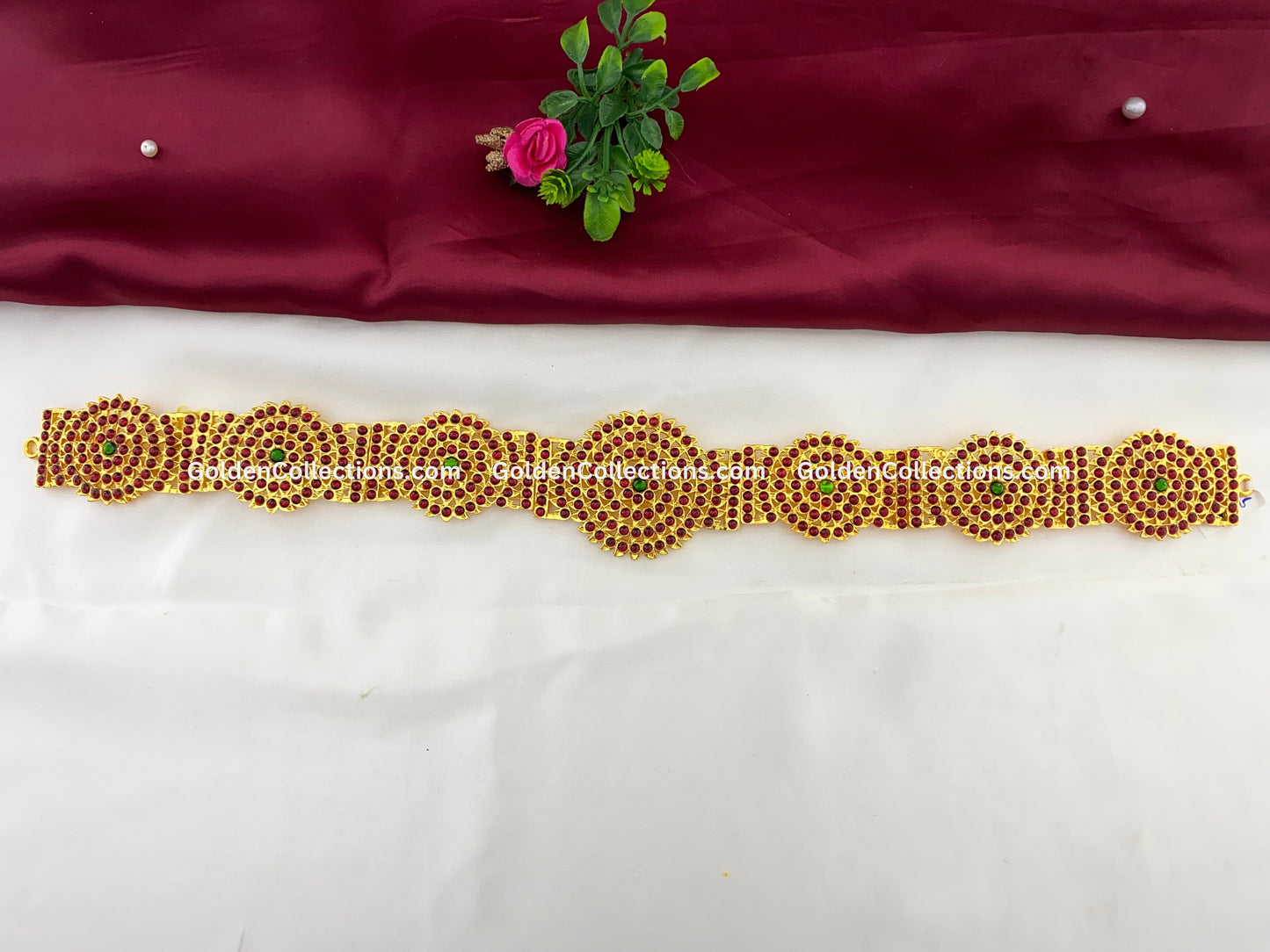 Lakshmi Belt for Bharatanatyam - Traditional Dance Jewelry BWB-007