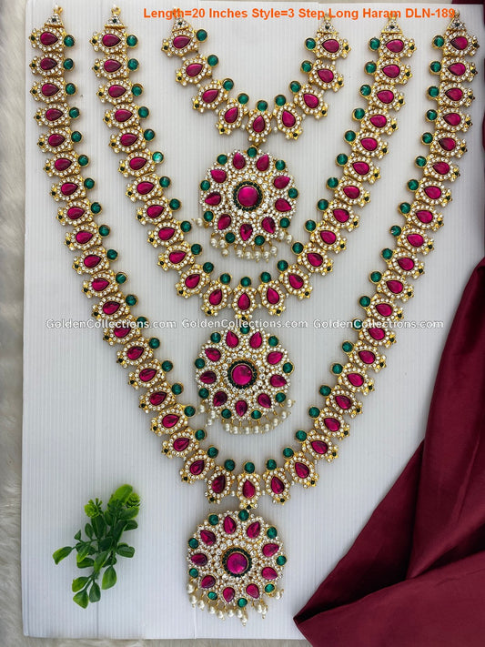 Long Haram Jewellery- Elegance Redefined - DLN-189
