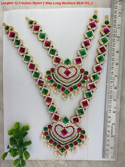 Long Necklace Set Collections: Complete Your Look Today! DLN-153 2