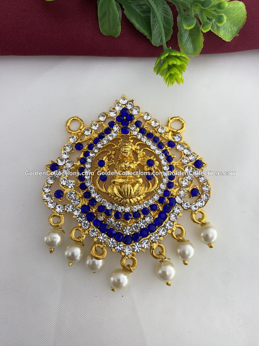 Ornament Amman Alangaram Jewellery Locket - GoldenCollections DGP-014