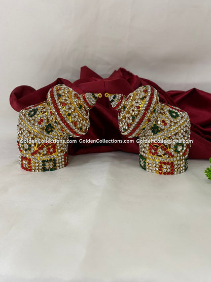 Ornate Crown for Deity Adornments - GoldenCollections DGC-152