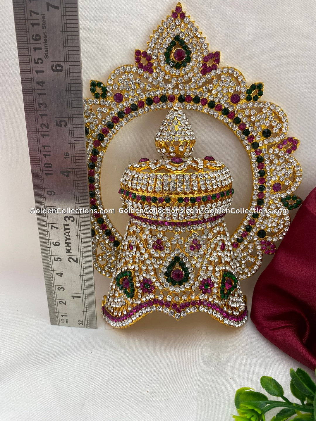 Ornate Crown for Deity - GoldenCollections DGC-052 2