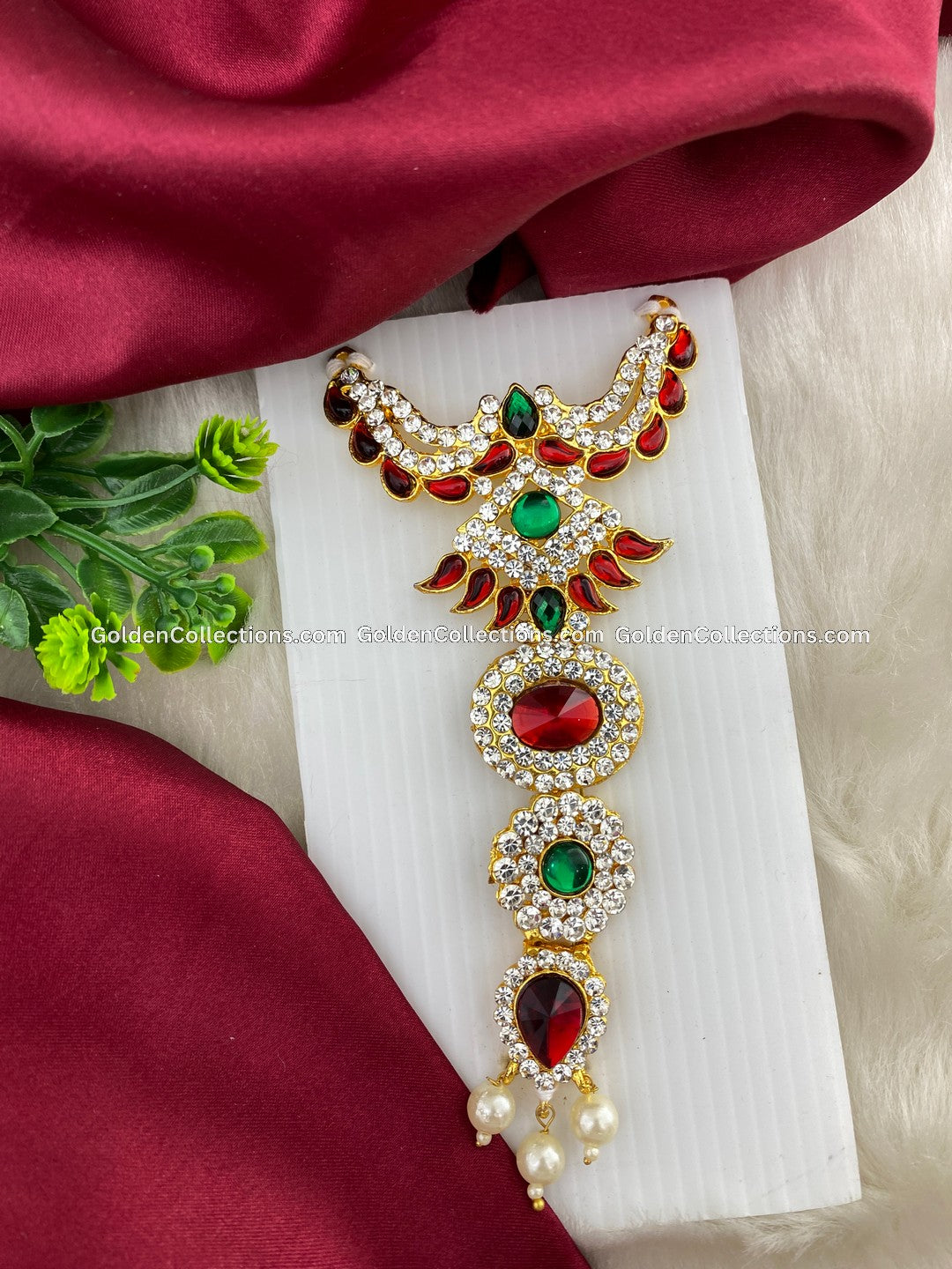 Ornate Temple Deity Short Necklace - Exclusive Collection DSN-145
