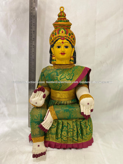 Ornate Varamahalakshmi Idol for Vrat - VVD-035 2
