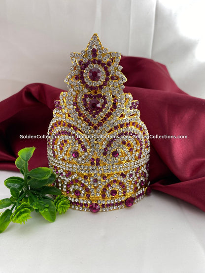Regal Jeweled Crown - GoldenCollections DGC-053