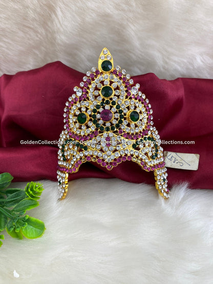 Sacred Amman Kireedam Crown - GoldenCollections - DGC-0200
