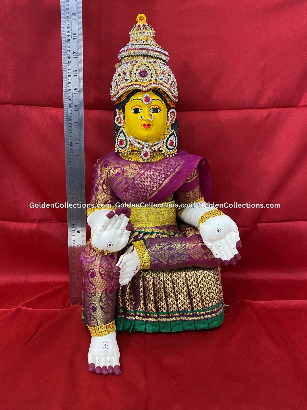 Sacred Goddess Lakshmi Amman Pooja Idol - VVD-071 2