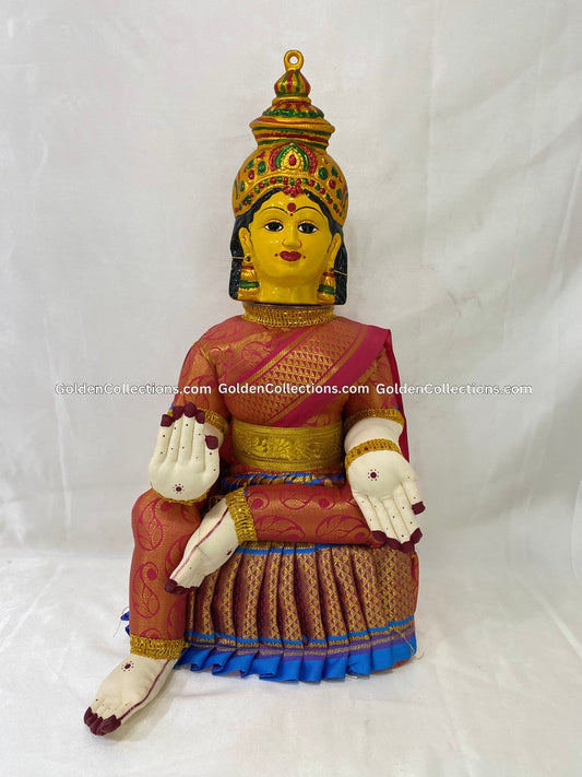 Varalakshmi Amman Idol Full Set 19 in Red VVD047 for Varalakshmi Vratham pooja image 1