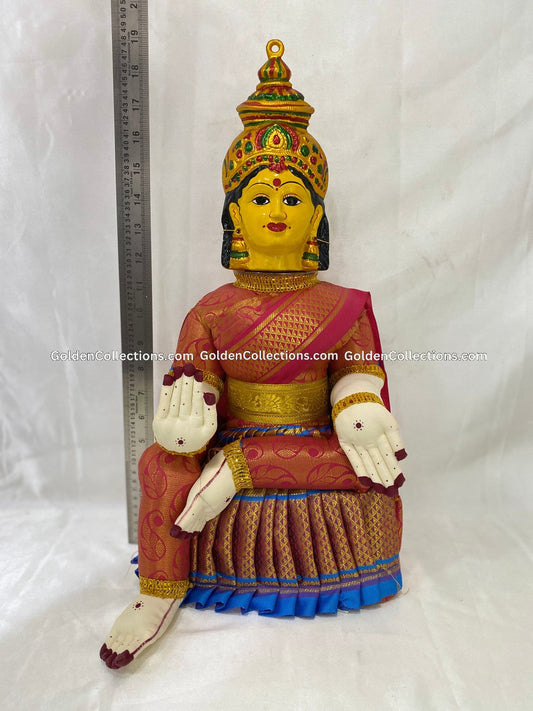 Varalakshmi Amman Idol Full Set 19 in Red VVD047 for Varalakshmi Vratham pooja image 2