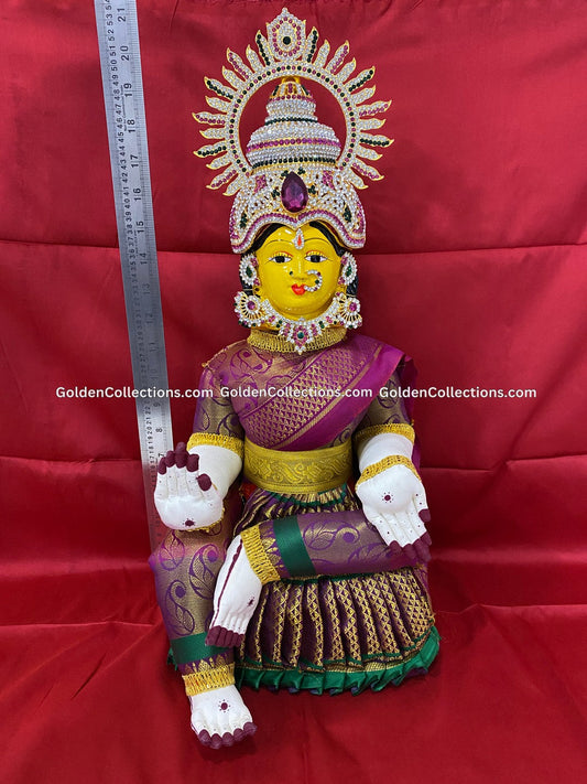 Stunning Goddess Varalakshmi Dolls - VVD-062 2