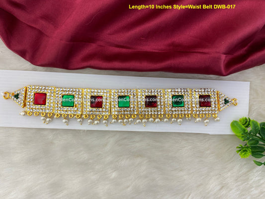 Temple Deity Hip Belt-Adorn Divine Statues with Grace - DWB-017