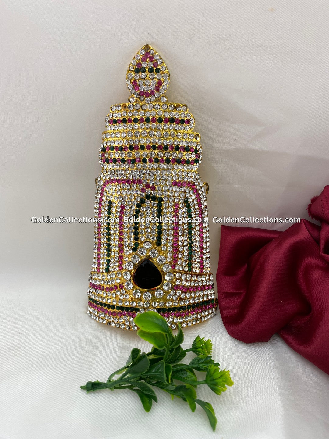 Traditional Mukut for Hindu Deity - GoldenCollections DGC-076