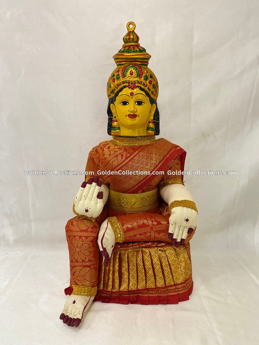Varalakshmi Amman Idol Full Set 19 in Red VVD050 for Varalakshmi Vratham pooja image 1