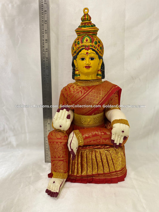 Varalakshmi Amman Idol Full Set 19 in Red VVD050 for Varalakshmi Vratham pooja image 2