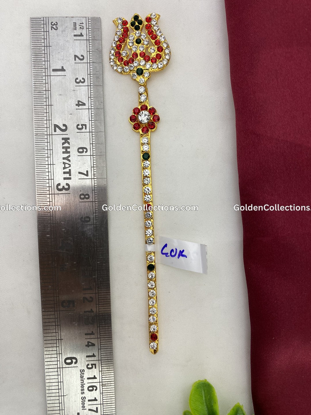 Trishul thiri soolam for Amman Shiva Parvathi weapon Ornament Online GDW-008