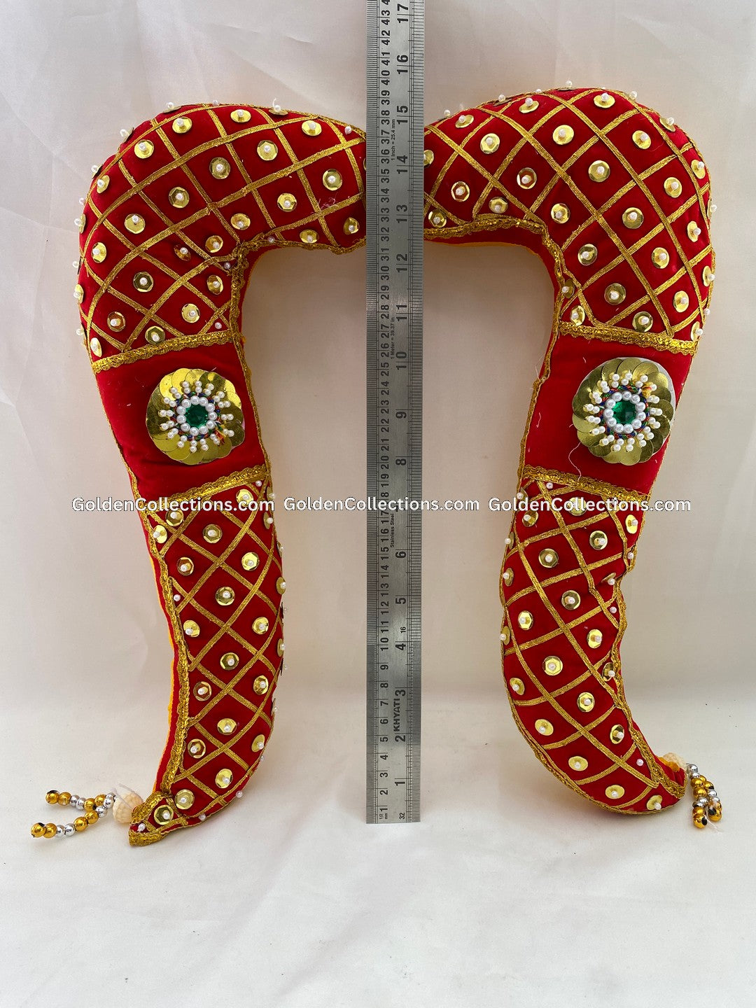 Vagamalai Bhujalu - Varalakshmi Idol Decoration Items Online Medium Red DVT-005