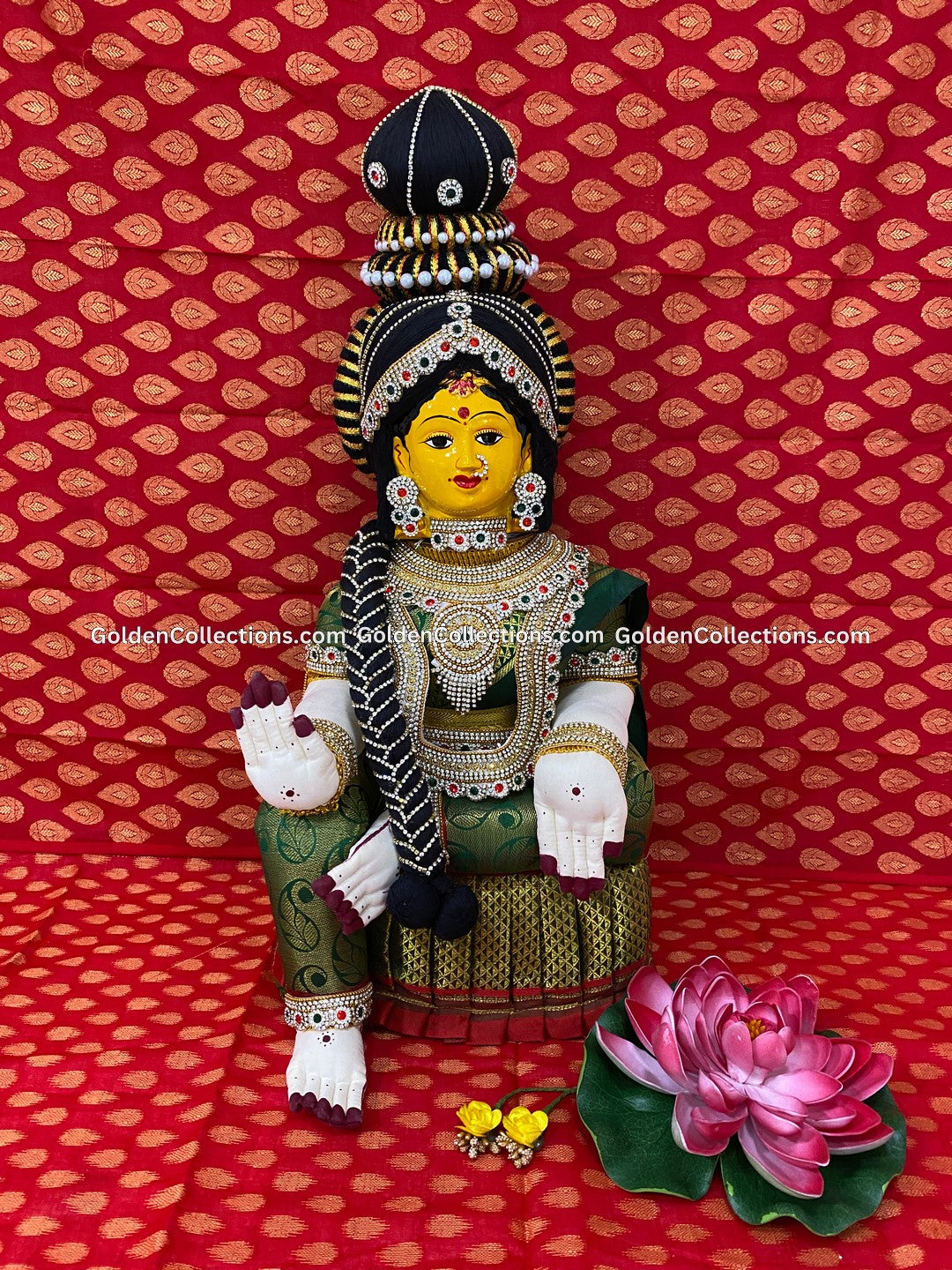 Varalakshmi Amman Face Jewelry Idols - VVD-013 2