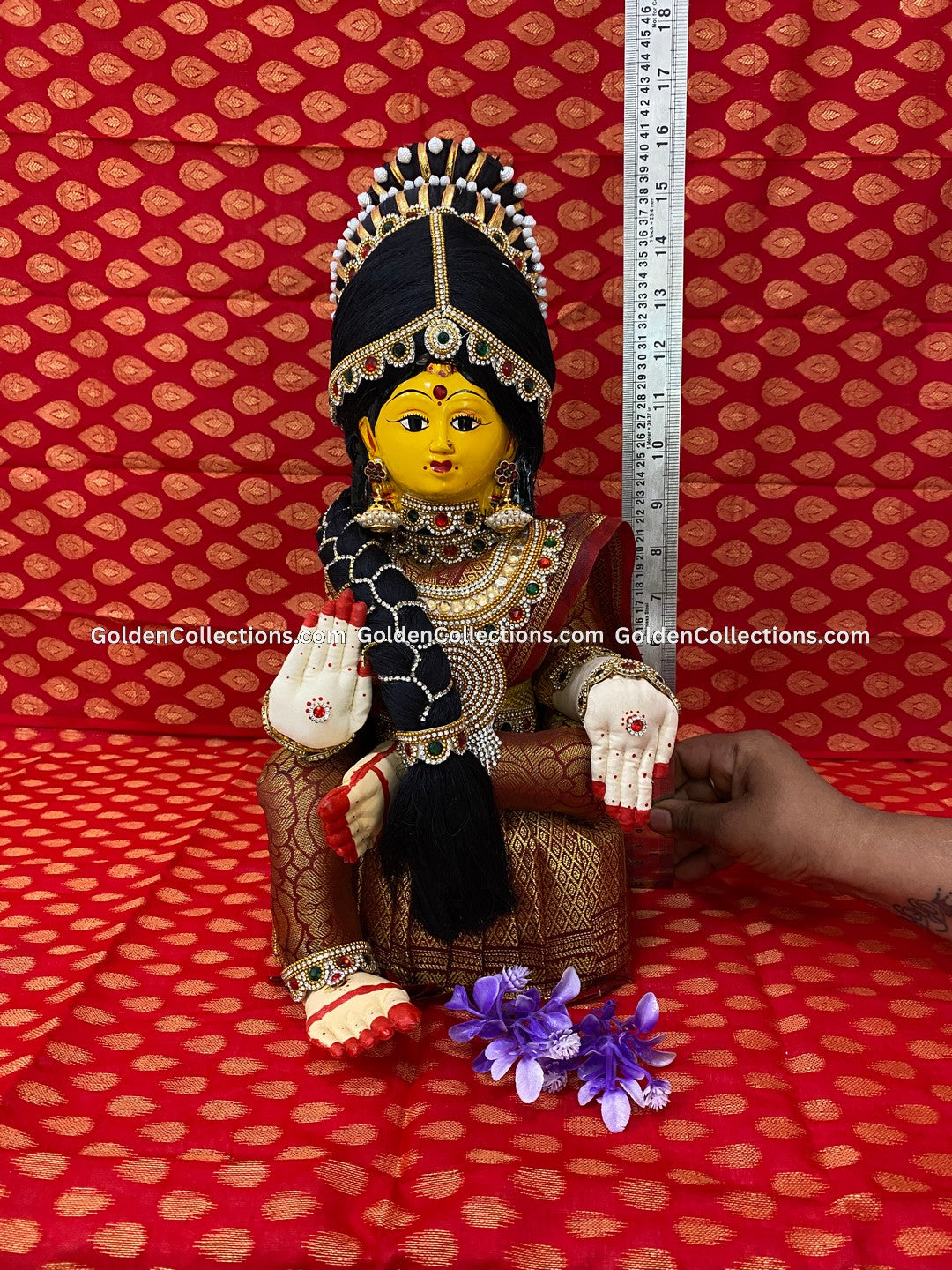 Varalakshmi Amman Idol Jewelry Decorations - Enhance Your Pooja - VVD-008 2