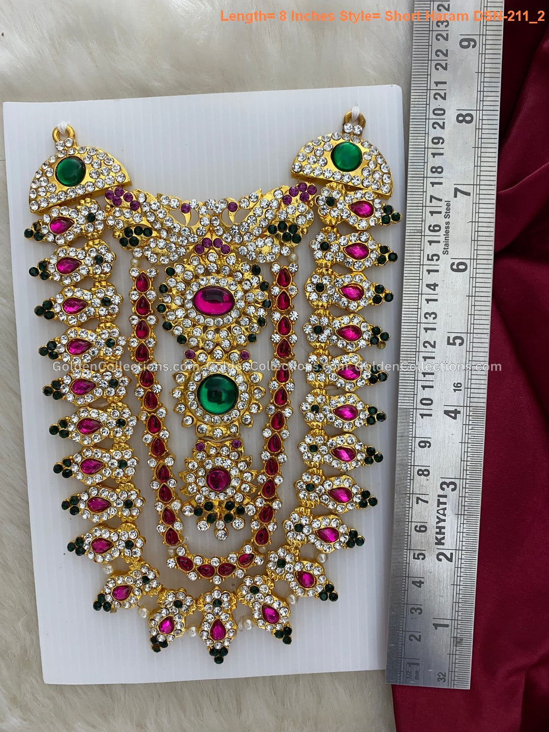 Varalakshmi Devi Jewelry - Buy Deity Ornaments Online - DSN-211 2
