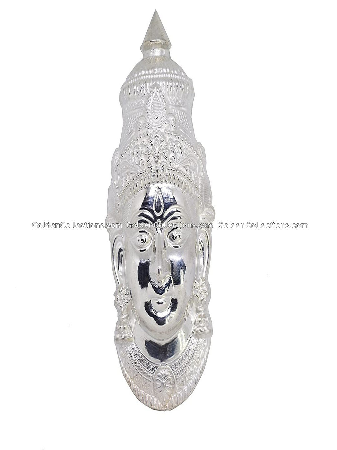 Varalakshmi Vratham Ammavari Face Silver - GoldenCollections VDF-017 2