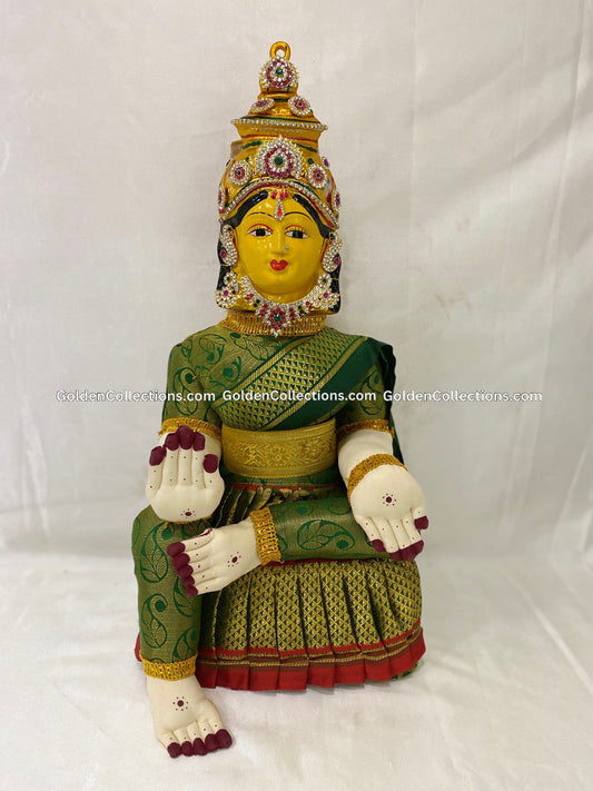Varalakshmi Amman Idol Full Set 19 in Multi Color VVD038 for Varalakshmi Vratham pooja image 1