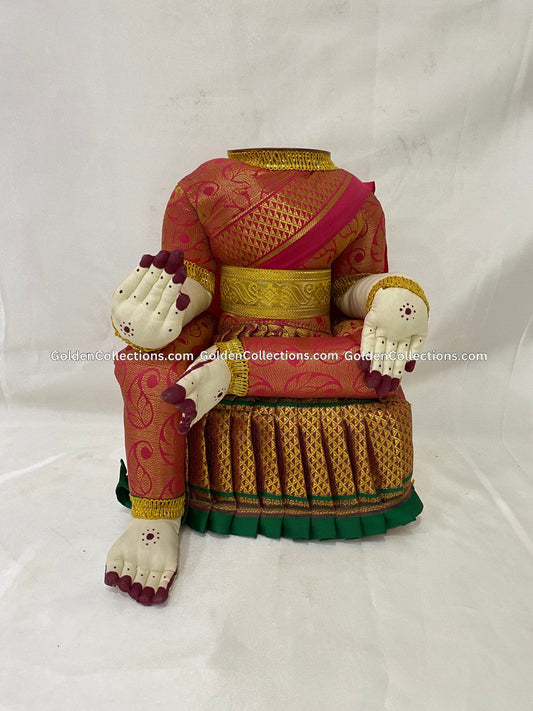 Varalakshmi Amman Idol Full Set 12 in Pink VVD010 for Varalakshmi Vratham pooja image 1