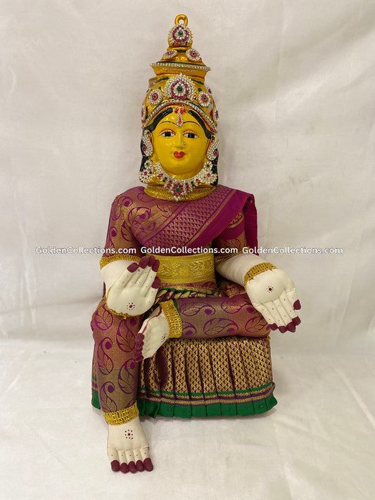 Varalakshmi Amman Idol Full Set 19 in Multi Color VVD036 for Varalakshmi Vratham pooja image 1