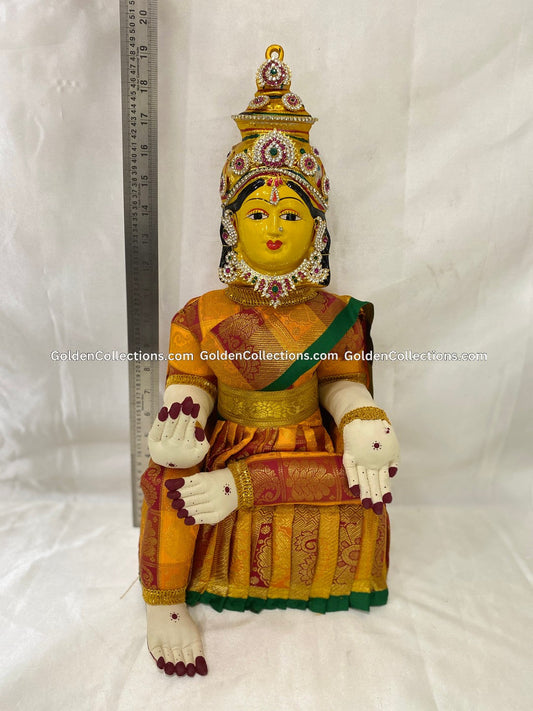 Varalakshmi Amman Idol Full Set 19 in Multi Color VVD033 for Varalakshmi Vratham pooja image 2