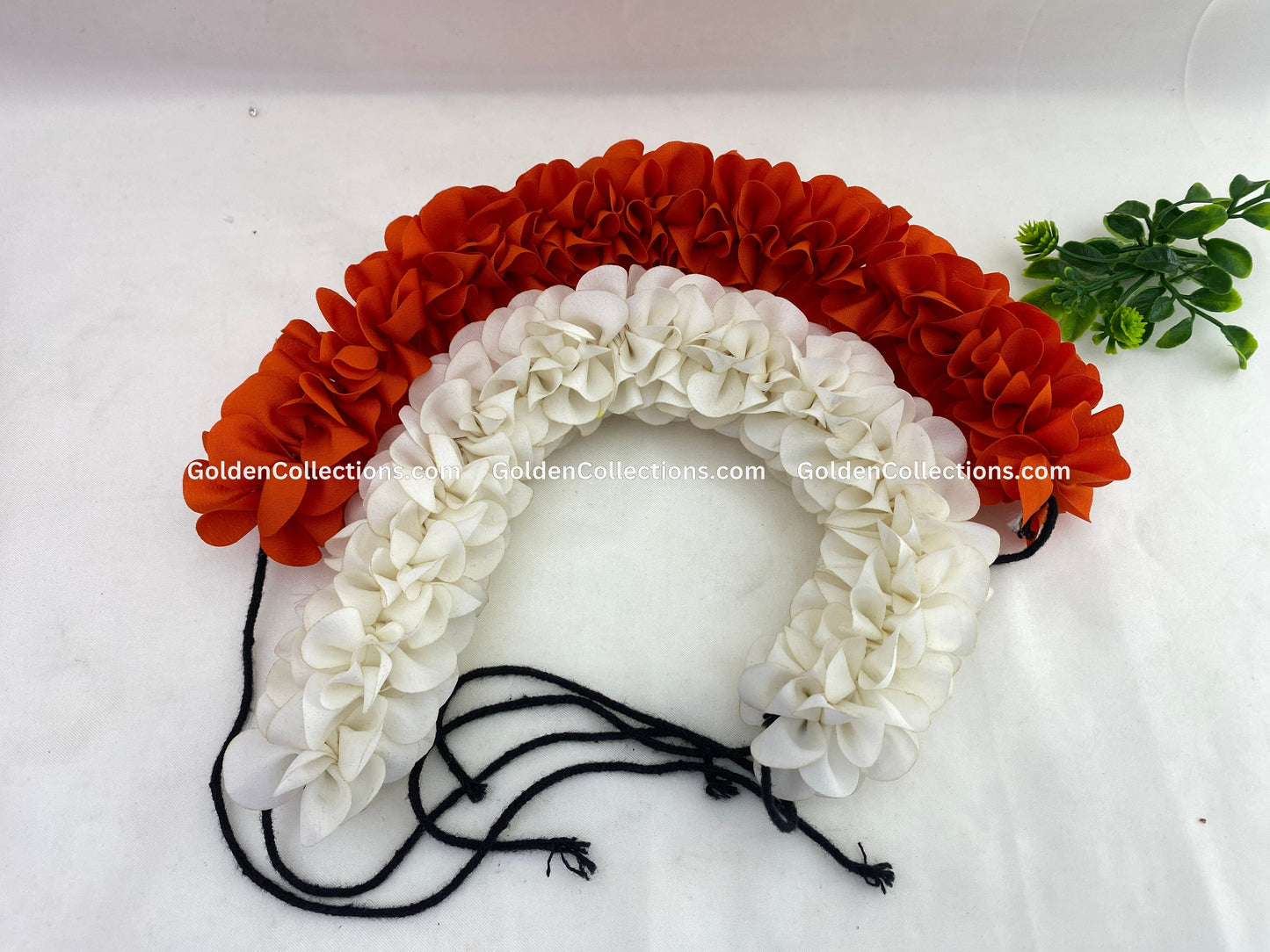 Vibrant Bharatanatyam Dance Veni Flowers - Costume Accessory - BDF-003