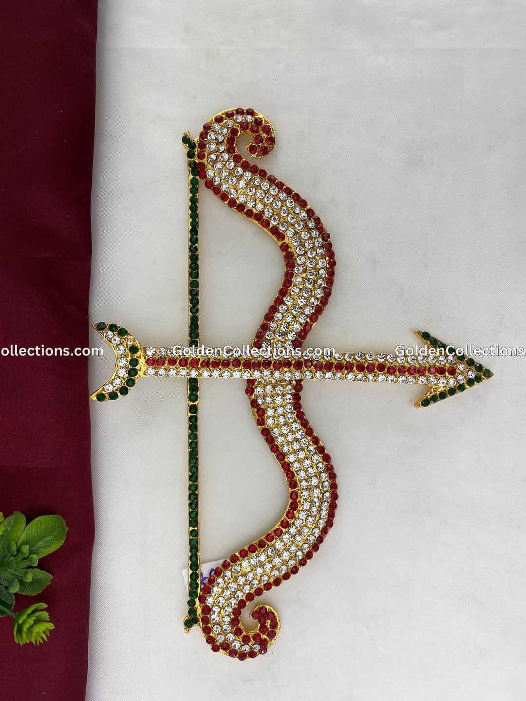Vil Ambu Bow and Arrow Amman Weapon Symbol Jewelry Ornament GDW-012 2